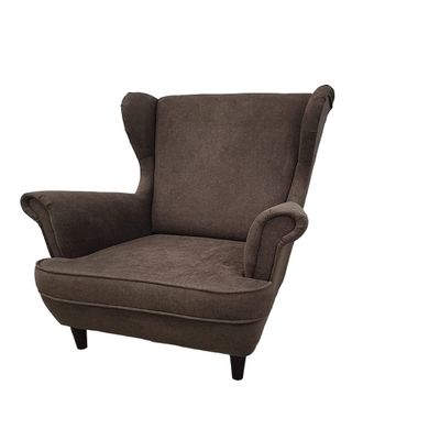 MartHome USZAK Scandinavian Lounge Chair, Brown A5