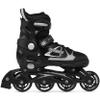 RAVEN Adjustable Inline Skates for Children and Adults, Optional 2-in-1 with Ice Skate Blades, Spirit Black/White, Size 40–43 (25.5–28 cm) view 3