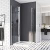 100 x 100 cm Corner Shower Enclosure with Pivot Folding Doors, 6 mm Nano-Coated Safety Glass view 1
