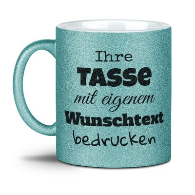 Glitter Mug M - Personalize with Text
