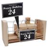 Funny Money Gift for 24th Birthday – Wooden Emergency Reserve Money Box view 1