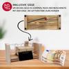 Funny Money Gift for 24th Birthday – Wooden Emergency Reserve Money Box view 2