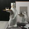 xuejuanshop Parent and Child Polar Bear Floor-to-Ceiling Ornament view 2