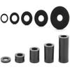 Enkotrade 50 Plastic Spacers for M12, 20 x 13 x 2.5 mm view 3