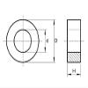 Enkotrade 50 Plastic Spacers for M12, 20 x 13 x 2.5 mm view 4