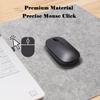 Large Felt Desk Mat, Keyboard and Mouse Pad, Gray view 3