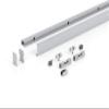 Glass Sliding Door 1025 x 2050 mm, Horizon Design, Sadora SlimLine Complete Set with Track and Open Shell Handles view 4