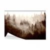 decomonkey Forest Photo Wallpaper, 450 x 315 cm, Animals, Non-Woven, Bedroom Design view 1