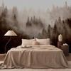 decomonkey Forest Photo Wallpaper, 450 x 315 cm, Animals, Non-Woven, Bedroom Design view 4