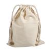 Durable Cotton Laundry Storage Bag with Drawstring, 15 x 20 cm view 2