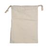 Durable Cotton Laundry Storage Bag with Drawstring, 15 x 20 cm view 3