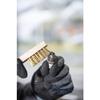 Klingspor BHZ 600 Spark Plug Brush, 3 Rows, 45 x 17 x 145 mm, Wooden Handle, 0.17 mm Stainless Steel, 25-Pack view 3