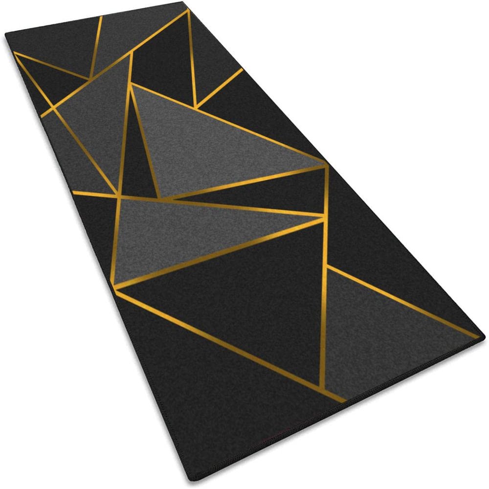 GZQIAWY Living Room Floor Rug, Washable Bedroom Mat, Kitchen Runner 110 x 450 cm