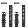 WIIKAI Silicone Replacement Band Compatible with Polar Vantage M, Black view 4