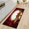 JLCP Christmas Door Mat, Red, Non-Slip, Water-Absorbent, Washable, 23.6 x 35.4 in view 1