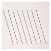 DawnDream 36-Piece 254 mm 14G J-Bend Bicycle Spokes with Nipples, Black view 1