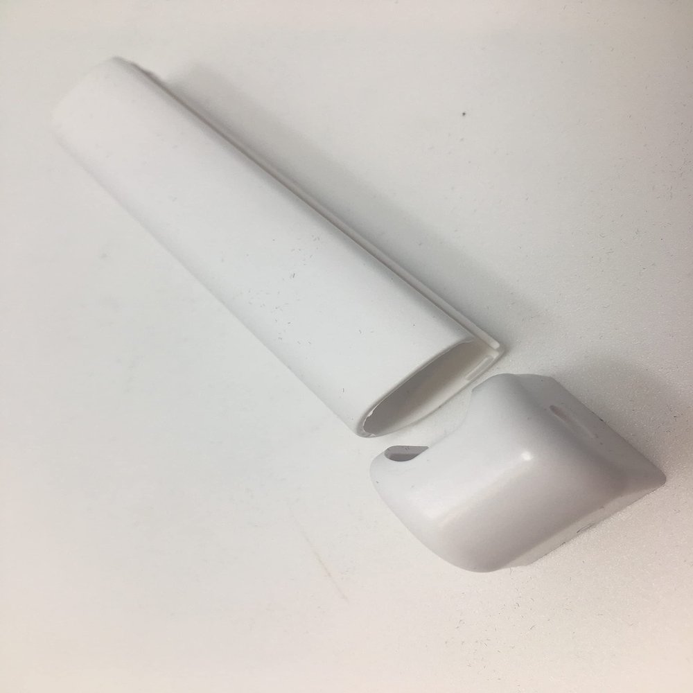 SI Siegenia Aubi EB W White Cover Cap for Sash Bearing Corner Hinge, Approx. 72 mm