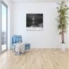 Canvas Print Red-Orange Sunset at the Beach Rays of the Evening 80 x 60 cm Black & White XXL Effect Fine Art Print on Stretcher Frame Wall Art Living Room Decor view 4