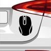 Funny Gaming Mouse Sticker – 6 Sizes, 21 Colors view 3