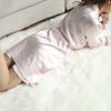 CHBIN Shaggy Rug 40 x 80 cm, Long-Pile Plush Carpet, Washable, Black view 4