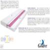 Godre Foam Mattress 190 x 220 cm, H3 Medium-Firm Double Mattress, 12 cm High view 3