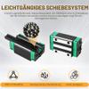 CNCYEAH Linear Guide Kit, 2 HGR20-800 mm Rails, SFU1605-800 mm Ball Screw, BF12/BK12 Supports, DSG16H, Coupling and 4 Blocks view 3