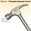 WEDO Titanium Claw Hammer, 338 g Head, 280 mm, Ergonomic Handle view 3