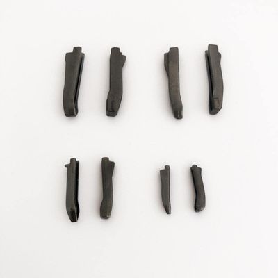 20 Sets #10 Double-Open Zipper Repair Kits, Gunmetal Black