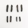 20 Sets #10 Double-Open Zipper Repair Kits, Gunmetal Black view 1