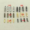 20 Sets #10 Double-Open Zipper Repair Kits, Gunmetal Black view 3