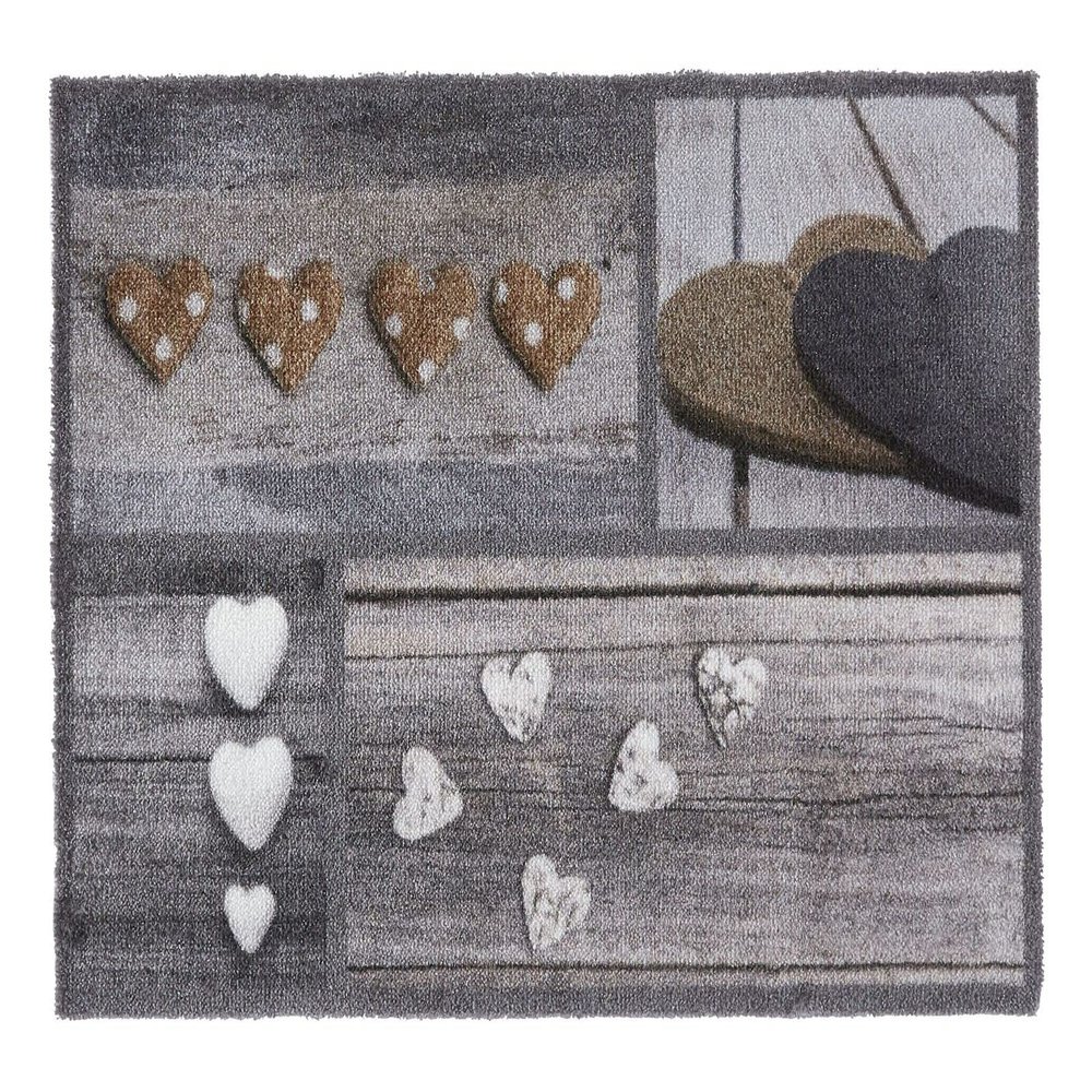 MD Entree Hearts Entrance Mat, 50 x 75 cm