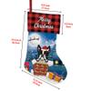 BAGEYOU Christmas Stocking with Basset Hound in Chimney, 36.6 cm view 2