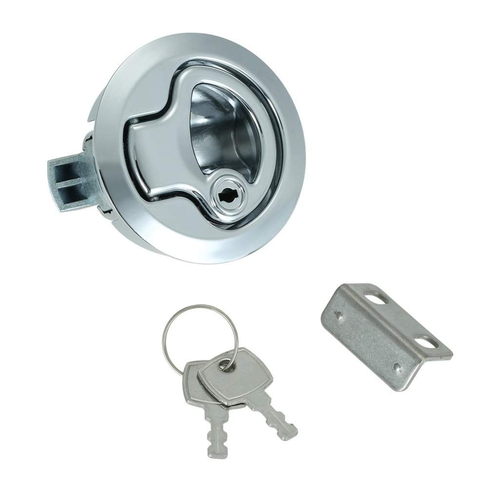 Stainless Steel Keyed Lock for RV/Boat Hatches