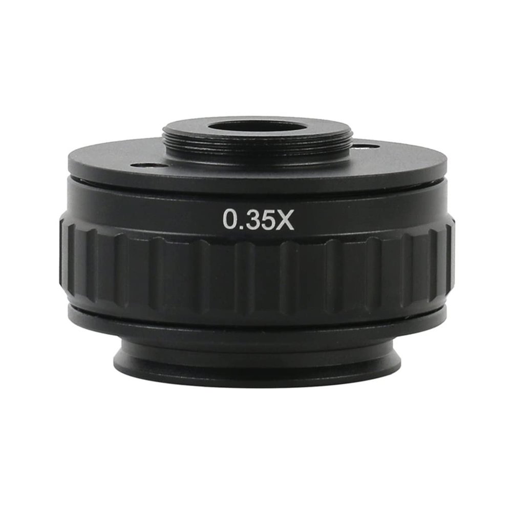 ZTBH Microscope Accessory Kit, 0.35×/0.5× C-Mount Adapter