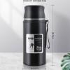 1L Double-Wall 304 Stainless Steel Insulated Water Bottle, Green view 2