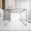 Acezanble U-Shaped Shower Enclosure 100 x 80 x 80 cm, Nano Glass, H195 cm view 4