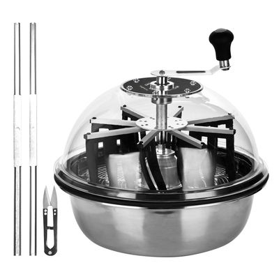 Aygrochy 48 cm Bowl Trimmer with Sharp Stainless Steel Blades, Silver