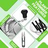 Aygrochy 48 cm Bowl Trimmer with Sharp Stainless Steel Blades, Silver view 4