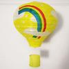 10 in/25 cm Wedding Birthday Decor Paper Lantern, Christmas Festival Bar Decor, DIY Hanging Sky Lantern, Yellow Rainbow, 16 in/40 cm view 1