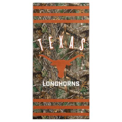 Northwest NCAA Texas Longhorns Beach Towel, 76.2 x 152.4 cm, Realtree Stripes