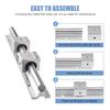 CNCMANS SBR20 Linear Guide Rail 400 mm with 4 SBR20UU Bearing Blocks, SFU1605 Ball Screw with BK12/BF12, DSG16H Nut Housing and Coupling Set view 4