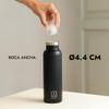 NuMADA Personalized 20 oz Stainless Steel Bottle, Black view 4