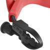 Cressi EBS Straps for Maui Fins, Red, Pair view 2