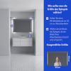 Artforma Frameless LED Bathroom Mirror with Lighting, 140 x 80 cm, Custom-Made view 2