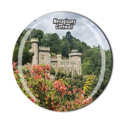 Mevagissey Cornwall UK Refrigerator Magnet Souvenir Sticker