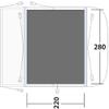 Outwell Unisex Adult Camping Accessory Newburg 240 Groundsheet, Gray 2022, Gris, Standard view 2