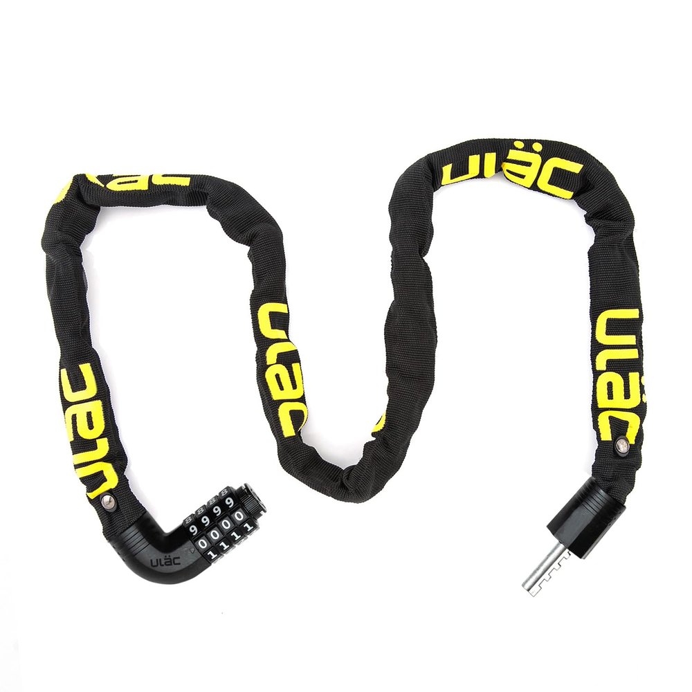 ULAC Steel Kombat 4-Digit Combination Chain Lock | Neo Chain | 7 mm Hardened Steel