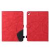 XFDSFDL Red PU Leather Flip Case for Apple iPad 5/6/7 2017–2018 (9.7-inch), Stripe Pattern, Stand, Magnetic Closure, Auto Wake/Sleep view 3