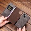 Yidai-Silu 2-in-1 Detachable Wallet Case for Samsung Galaxy S21 Ultra view 3
