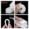 GOONSDS Silicone Foam Sealing Strip, Solid Sponge Rubber, 1 m, 15 × 30 mm view 4